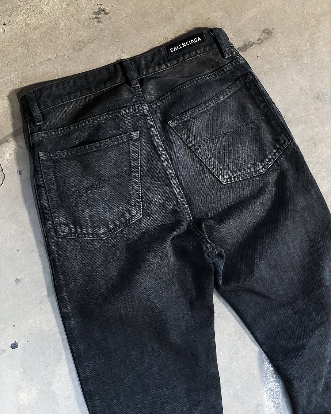 Balenciaga S/S22 GREY/BROWN BOOTCUT DENIM Size US 32 / EU 48 - 9 Thumbnail