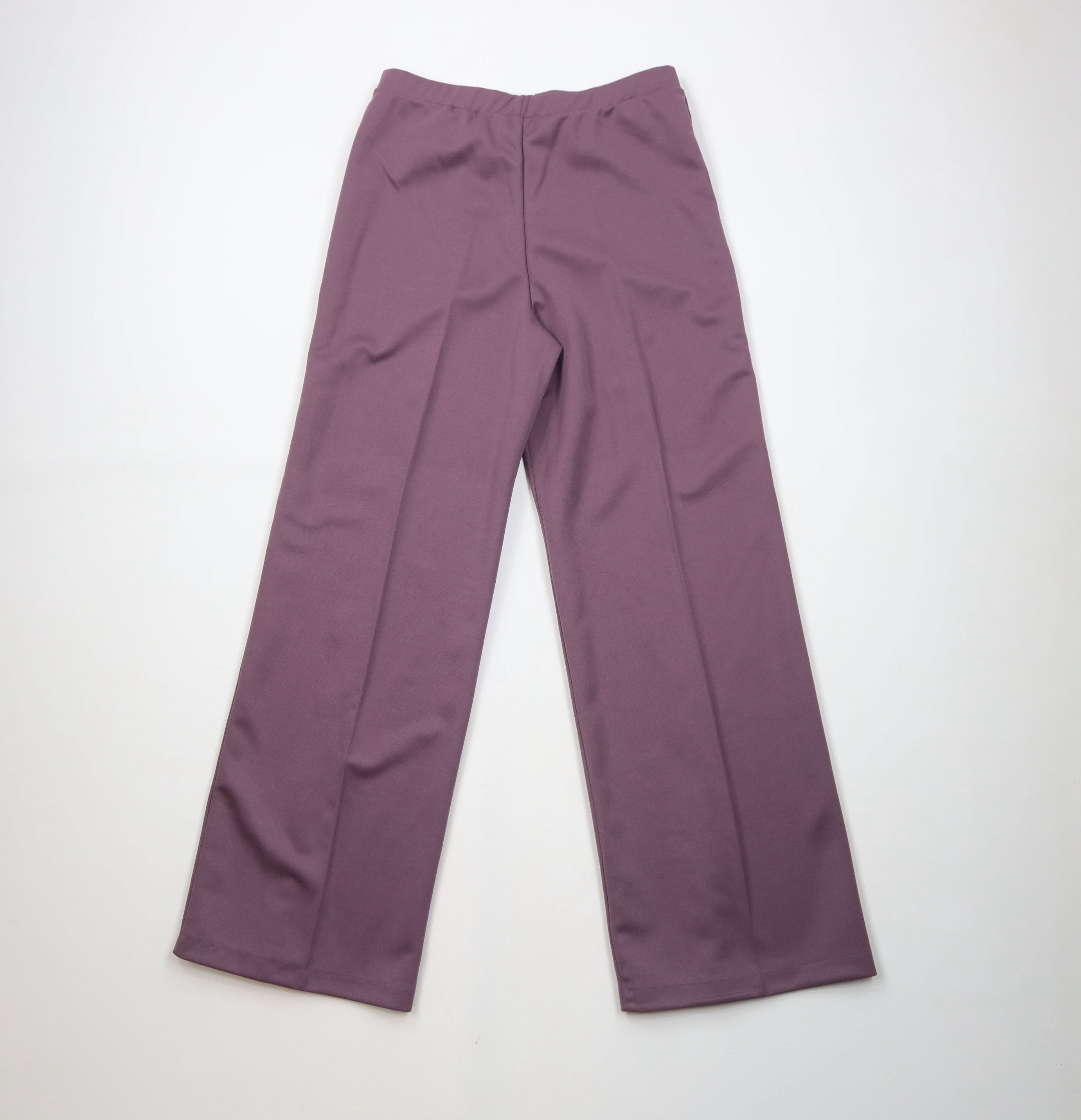 Vintage Vintage 70s Streetwear Wide Leg Bell Bottoms Pants Purple Size 36" / US 14 / IT 50 - 6 Thumbnail