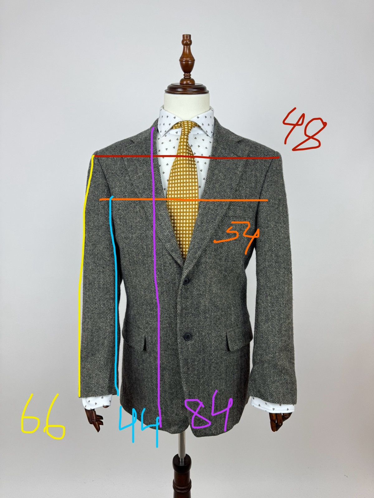 Woolrich Woolen Mills WOOLRICH JOHN RICH And BROS. Tweed Sport Vintage Blazer Size 42L - 14 Thumbnail