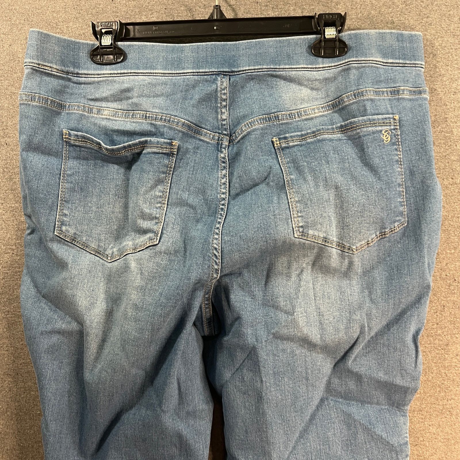 Other Susan Graver Petite Stretch Denim Pull On Jogger Medium Size 40" / US 18 - 7 Thumbnail