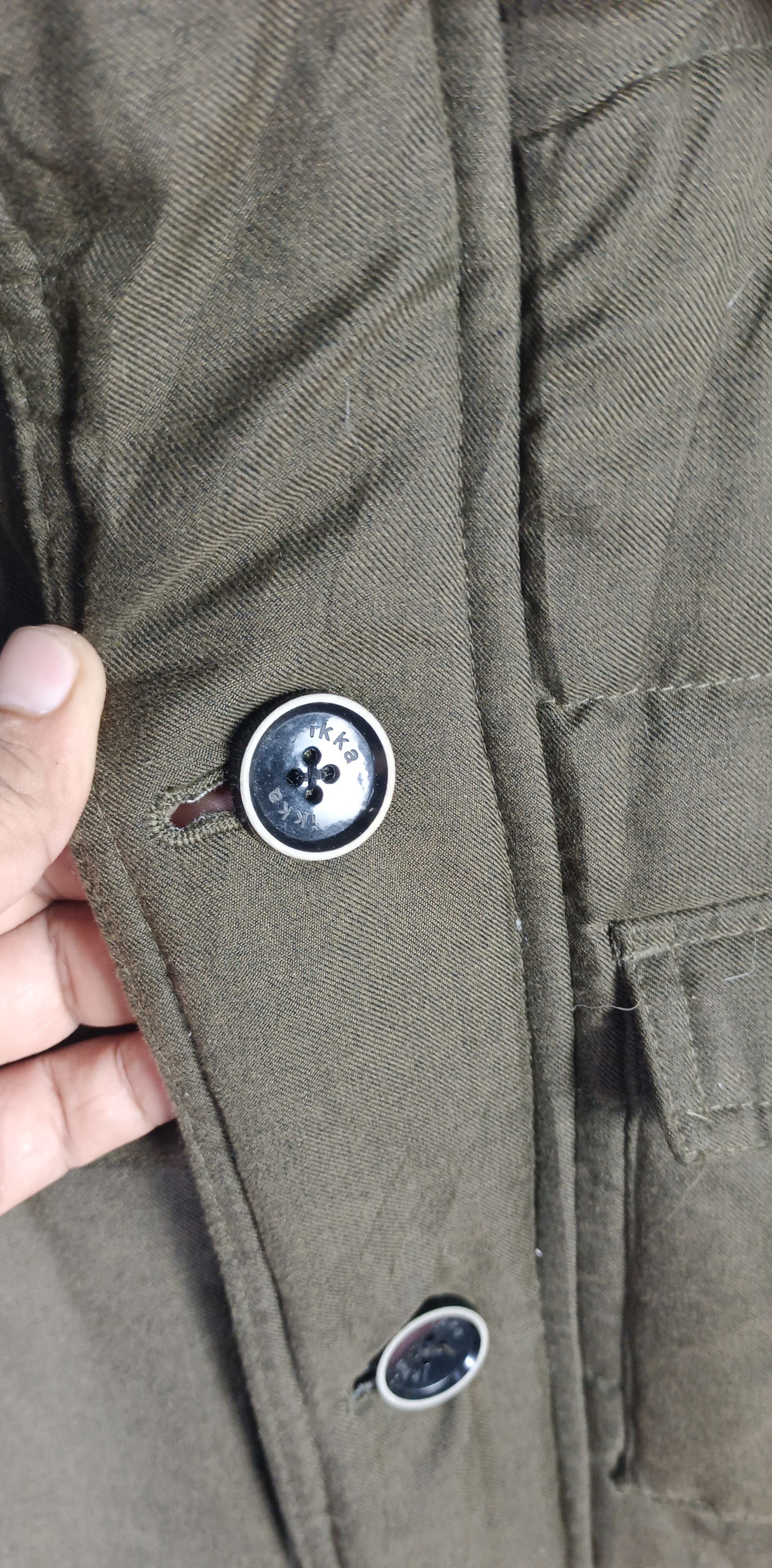 Japanese Brand IKKA Puffer Hoodie Tactical Pocket Size US M / EU 48-50 / 2 - 7 Thumbnail