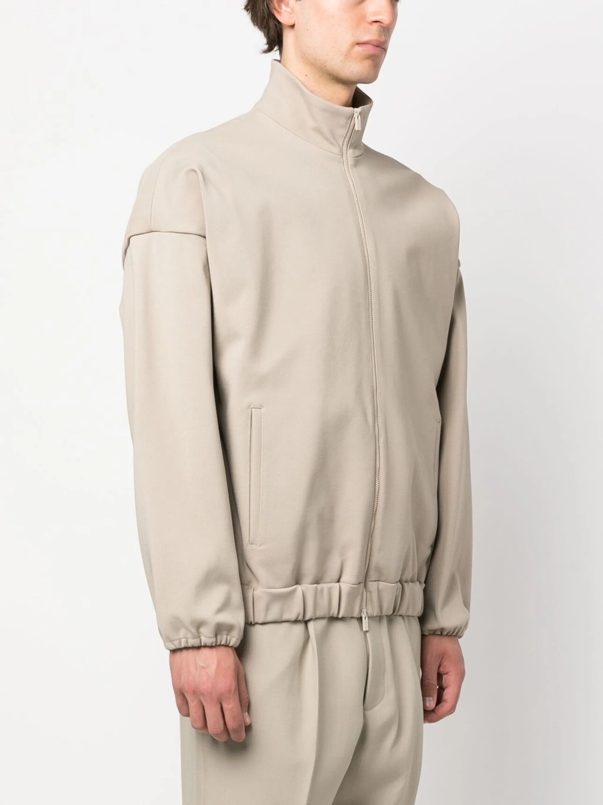 Fear of God o1y0125 Turtleneck Jacket in Beige Size US M / EU 48-50 / 2 - 4 Thumbnail
