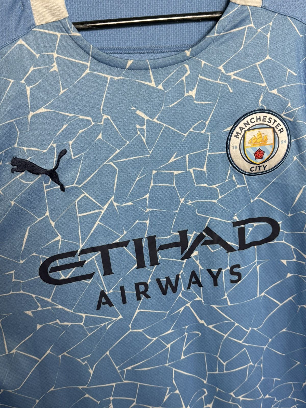 Puma Manchester City 20/21 Home De Bruyne Football Jersey Size US XL / EU 56 / 4 - 4 Thumbnail