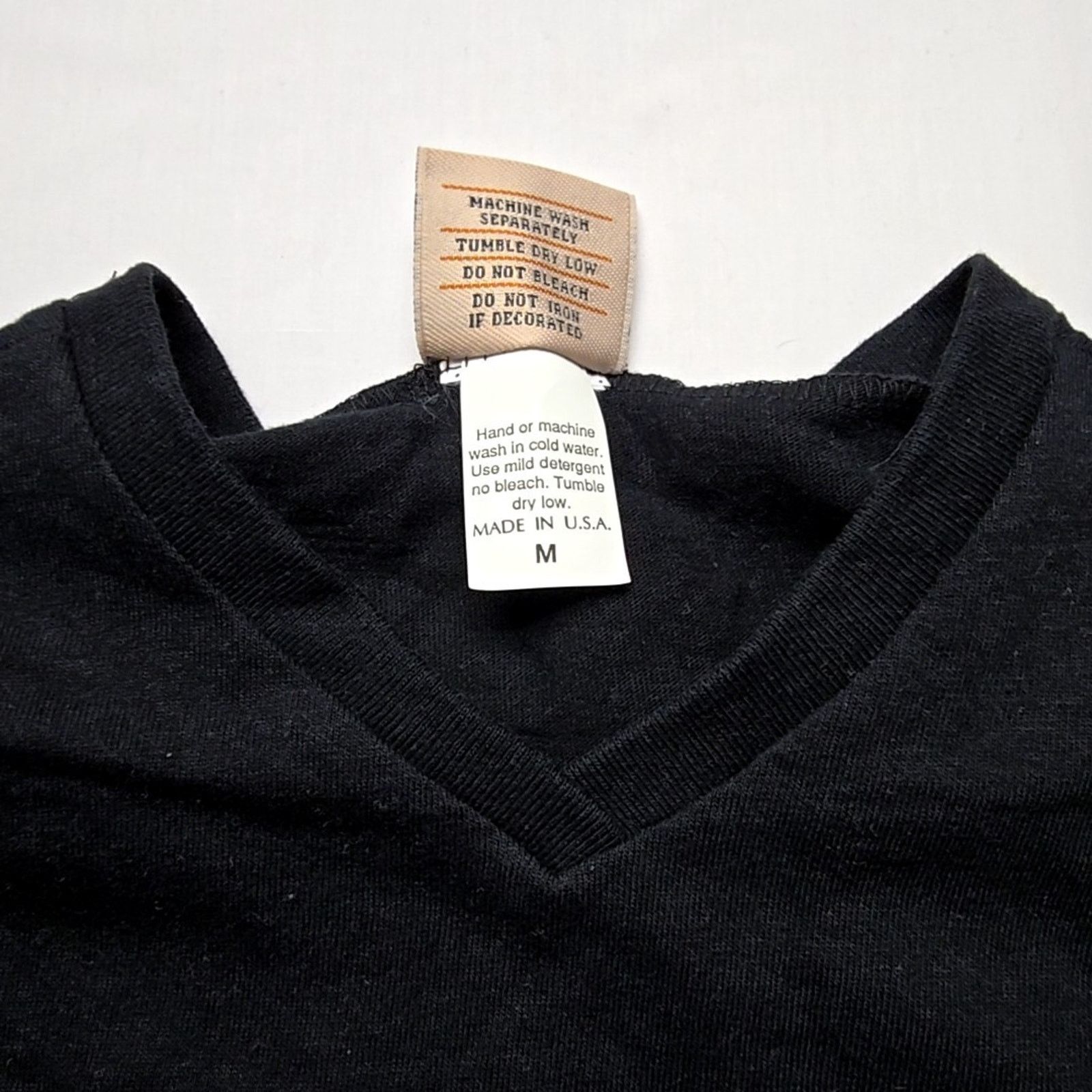 Vintage Vintage Test Print Yellowstone National Park Black M Tee Size M / US 6-8 / IT 42-44 - 4 Thumbnail