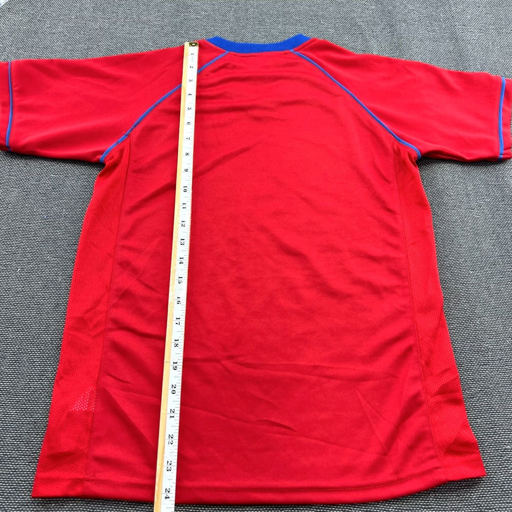 Vintage Mercancia 2005-2006 Home Jersey Shirt Unisex Adults Small Red Football Size US S / EU 44-46 / 1 - 4 Thumbnail