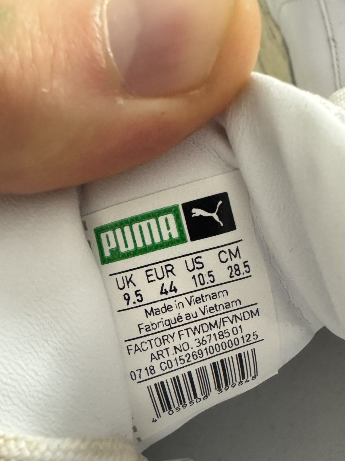 Puma Han Kjobenhavn Puma casual low top sneaker in white collab Size US 10.5 / EU 43-44 - 8 Thumbnail