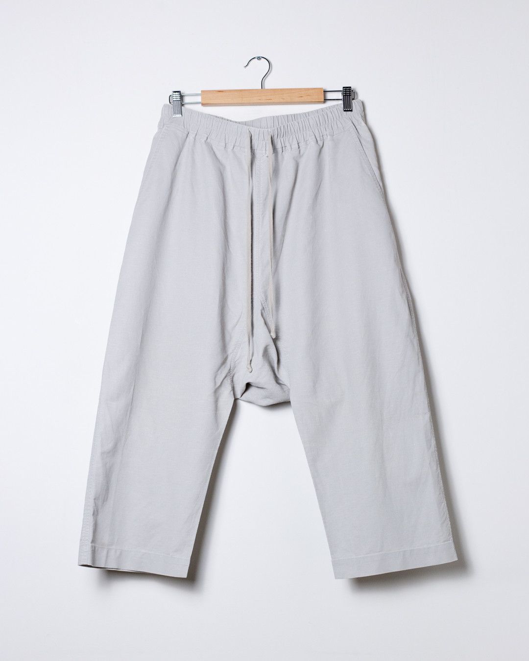 Rick Owens Drop crotch in oyster Size US 32 / EU 48 - 1 Thumbnail