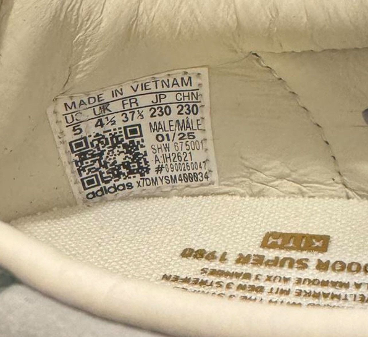 Adidas × Kith KITH CLASSICS FOR ADIDAS ORIGINALS INDOOR SUPER - GUM Size US 6 / IT 36 - 7 Thumbnail
