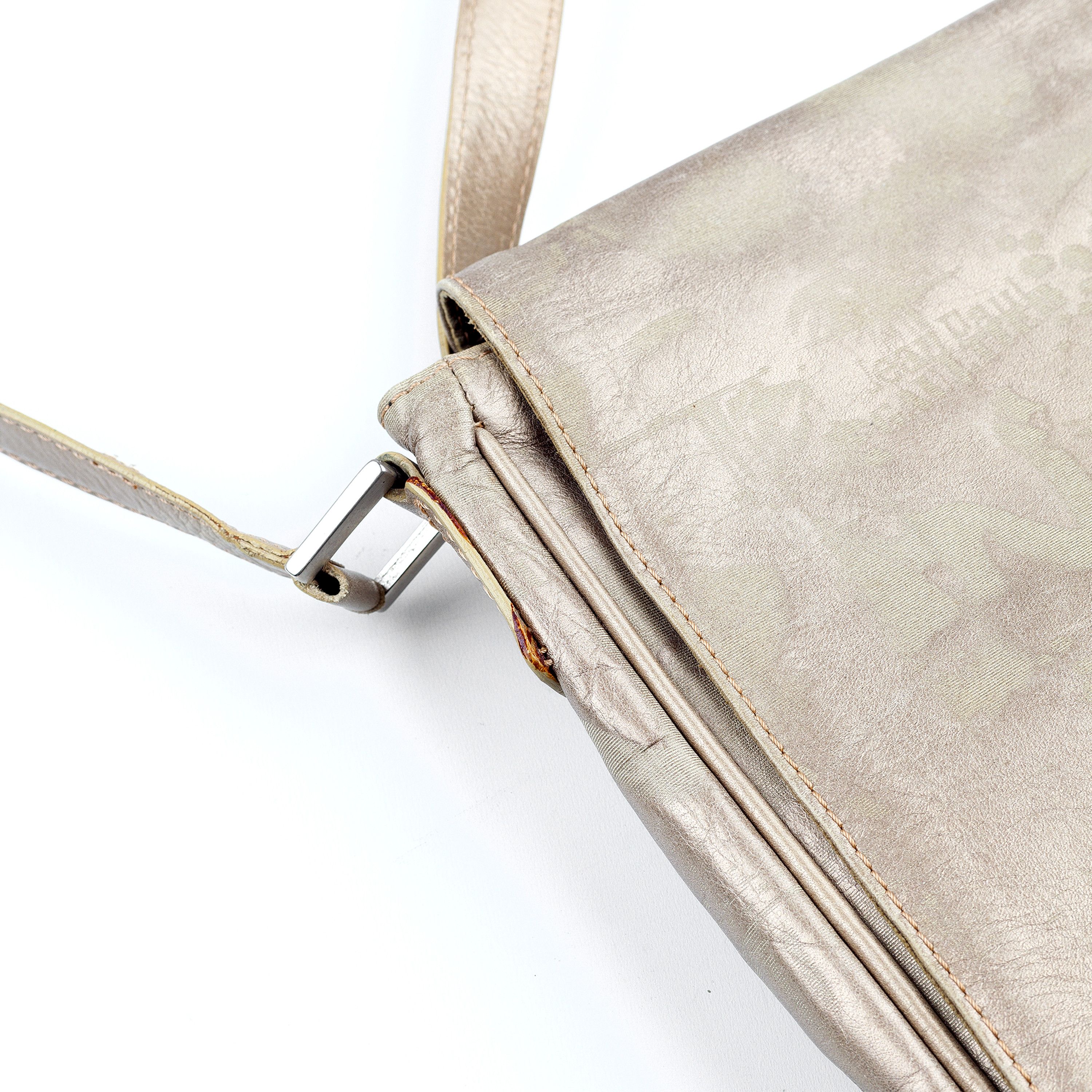 Gaultier Homme Objet × Jean Paul Gaultier Jean Paul Gaultier Vintage Faces Golden Crossbody Bag Size ONE SIZE - 9 Thumbnail