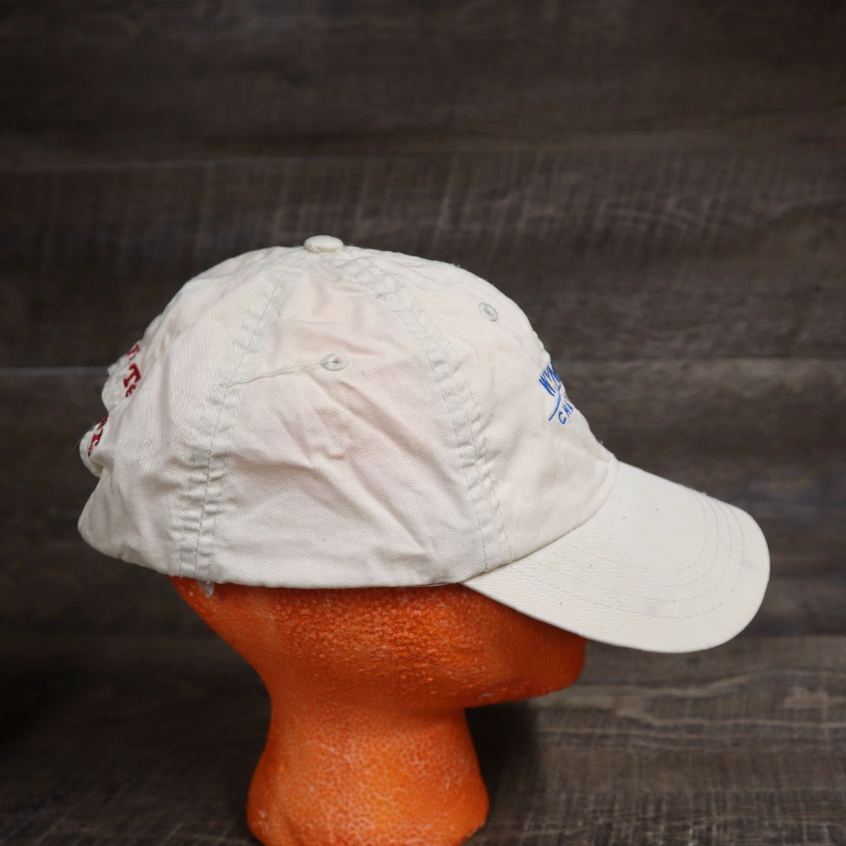 Good American Vintage Wyndham Championship Golf Hat Unisex Cotton Twill White Adjustable Cap Men Women Size ONE SIZE - 3 Thumbnail