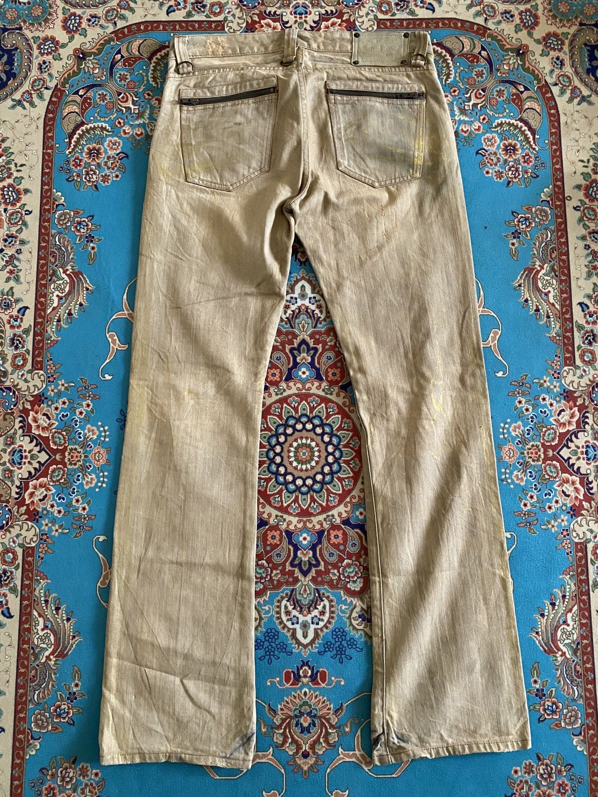 BUFFALO BOBS Japanese Brand Buffalo Multi Zipper Jeans Size US 32 / EU 48 - 3 Thumbnail
