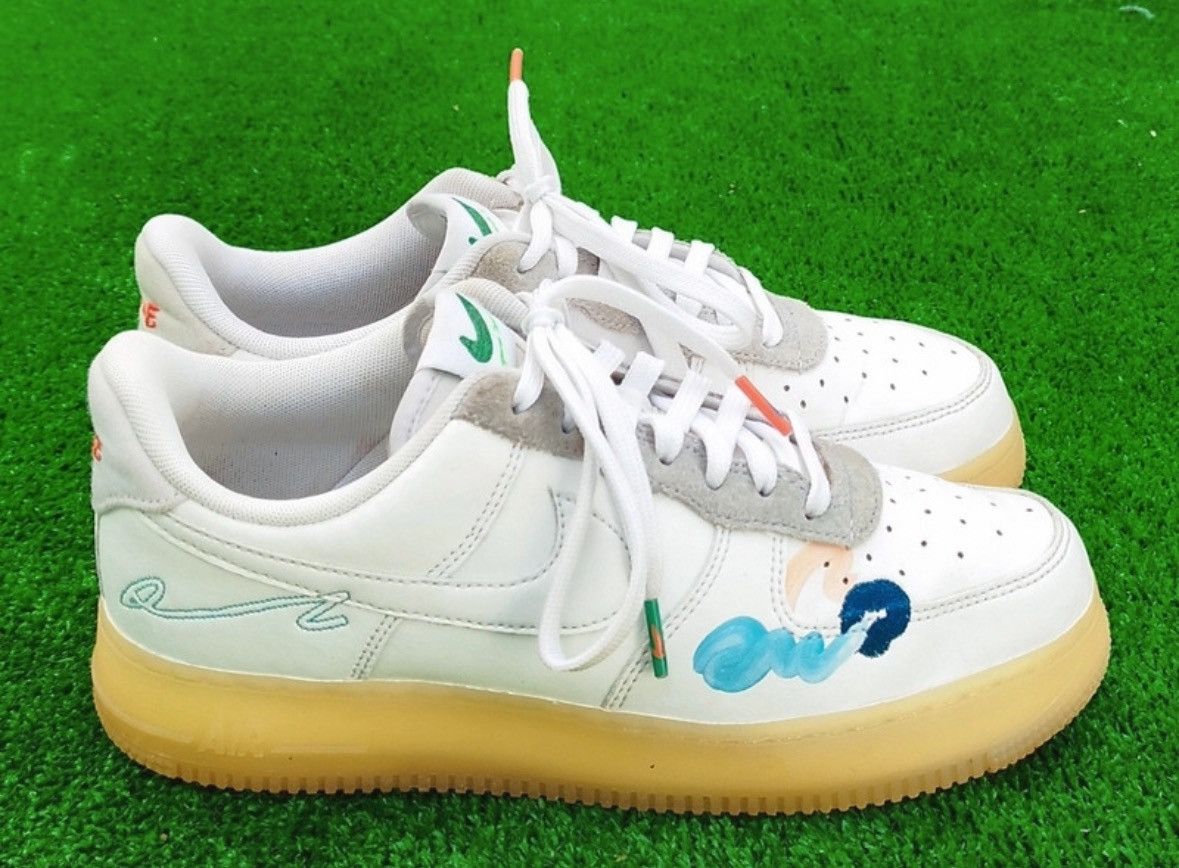 Nike Shoes Nike Air Force 1 Low Flylearther Mayumi Yasmase. Size US 8.5 / IT 38.5 - 1 Thumbnail