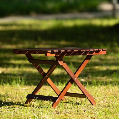 Designer × Homemade WOOD FOLDING TABLE Size US L / EU 52-54 / 3 - 5 Thumbnail