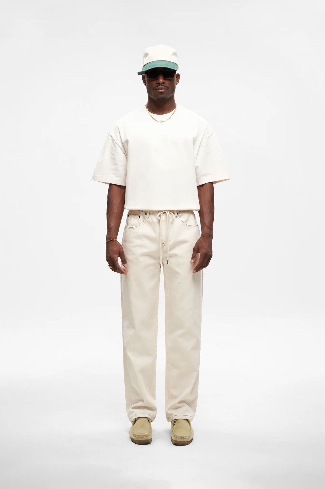 About:Blank about:blank relaxed denim jean - ecru Size US 30 / EU 46 - 1 Thumbnail