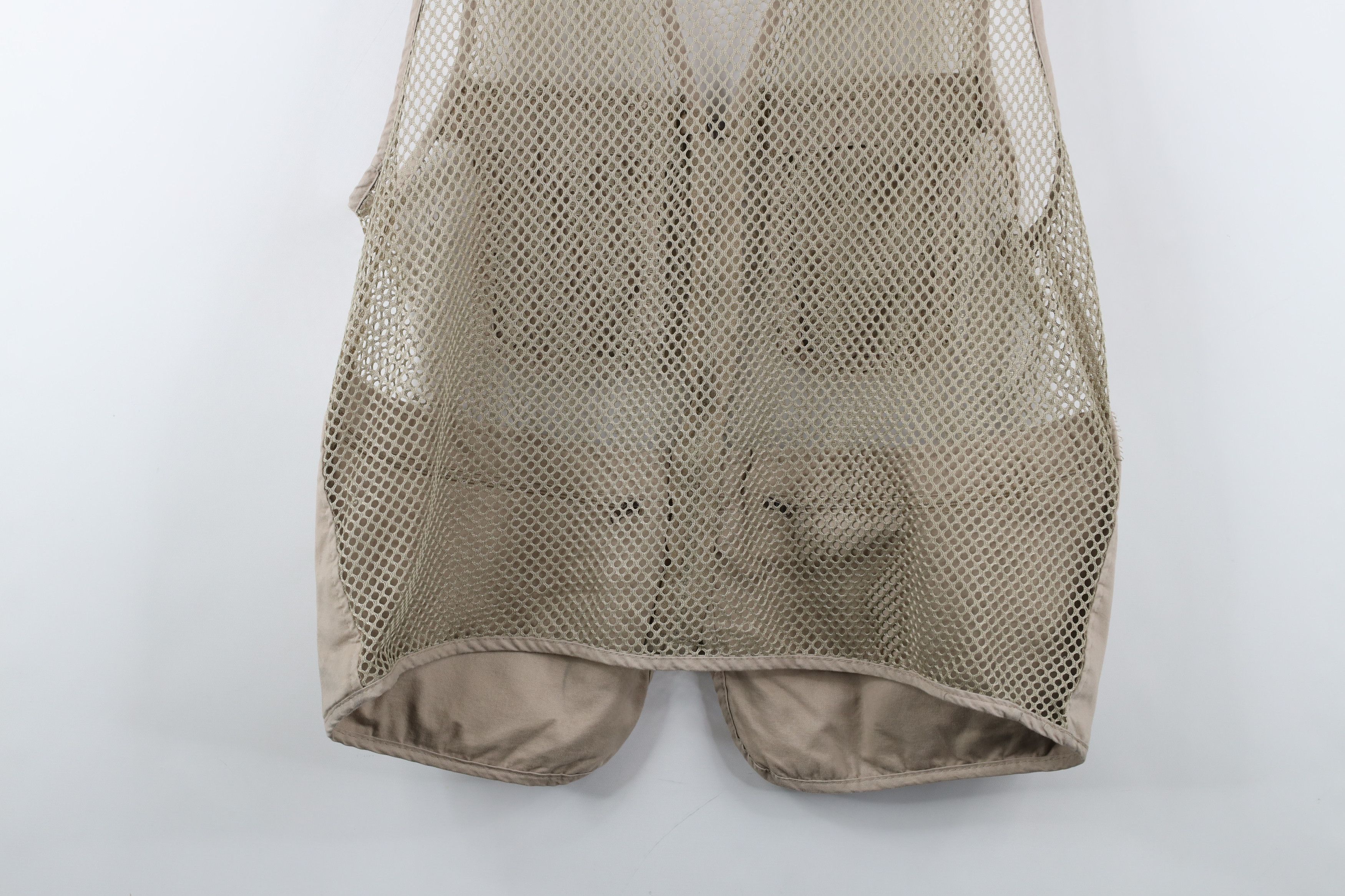 Vintage Vintage 90s Streetwear Fly Fishing Vest Jacket Beige Size US XXL / EU 58 / 5 - 13 Thumbnail