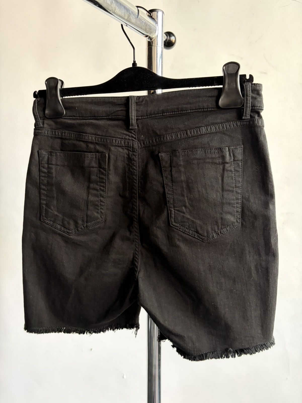 Rick Owens Rick Owens pentagram denim Shorts black Size US 29 - 2 Thumbnail