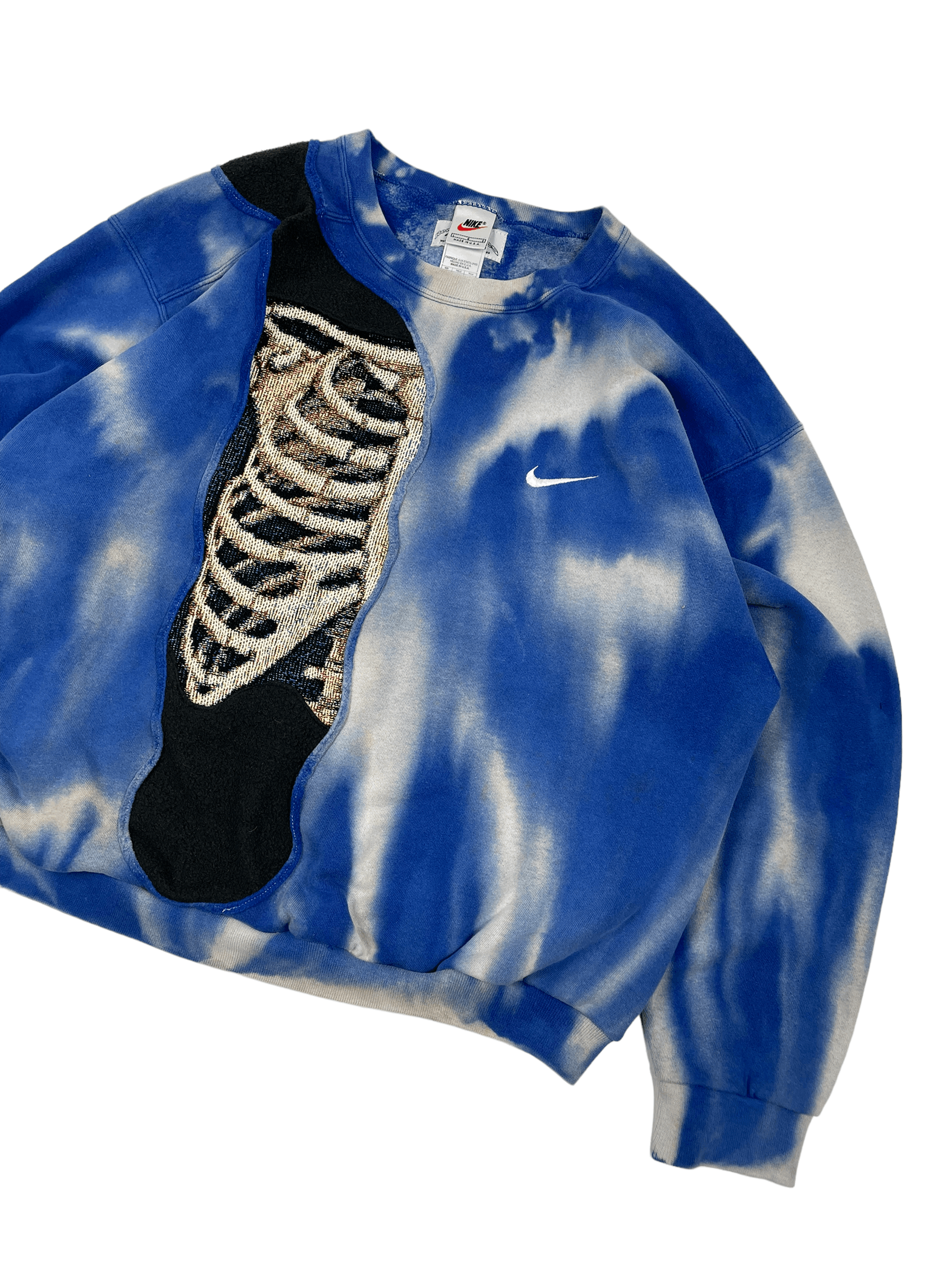 Nike Archive custom Nike reworked skeleton sweatshirt Size US L / EU 52-54 / 3 - 1 Thumbnail