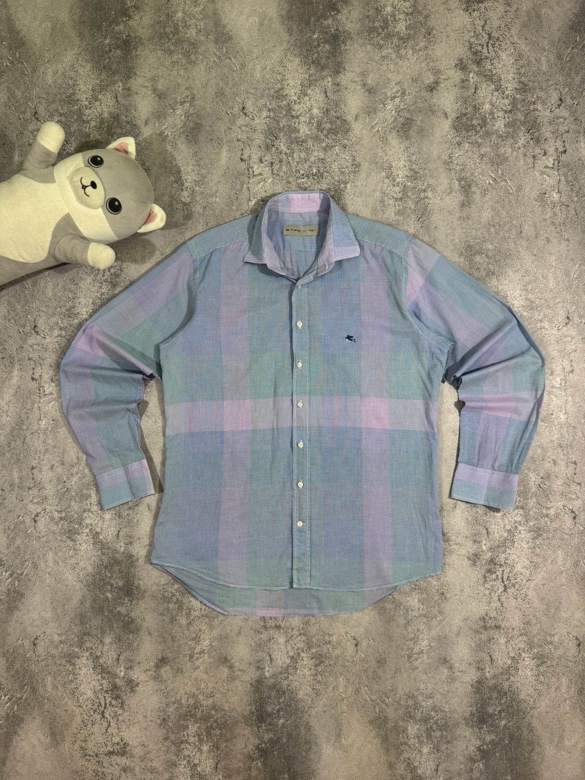 Etro Etro Long Sleeve Shirt Size L Size US L / EU 52-54 / 3 - 1 Thumbnail