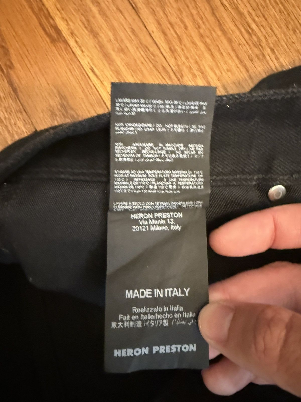 Heron Preston Heron Preston Tape Jeans Size US 30 / EU 46 - 3 Thumbnail