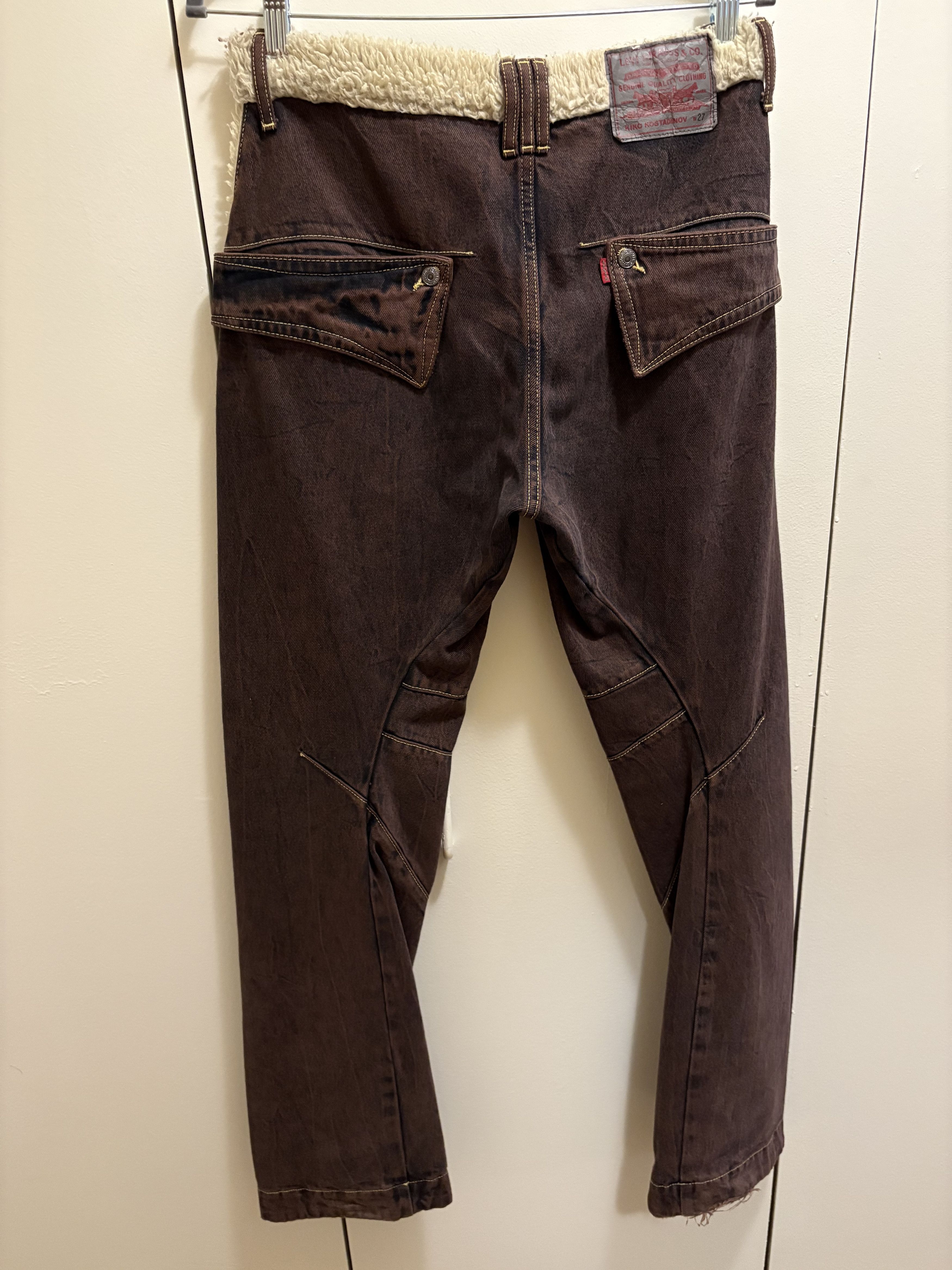 Kiko Kostadinov × Levi's Kiko Kostadinov Levis Faun Twisted Jeans Size US 29 - 2 Thumbnail