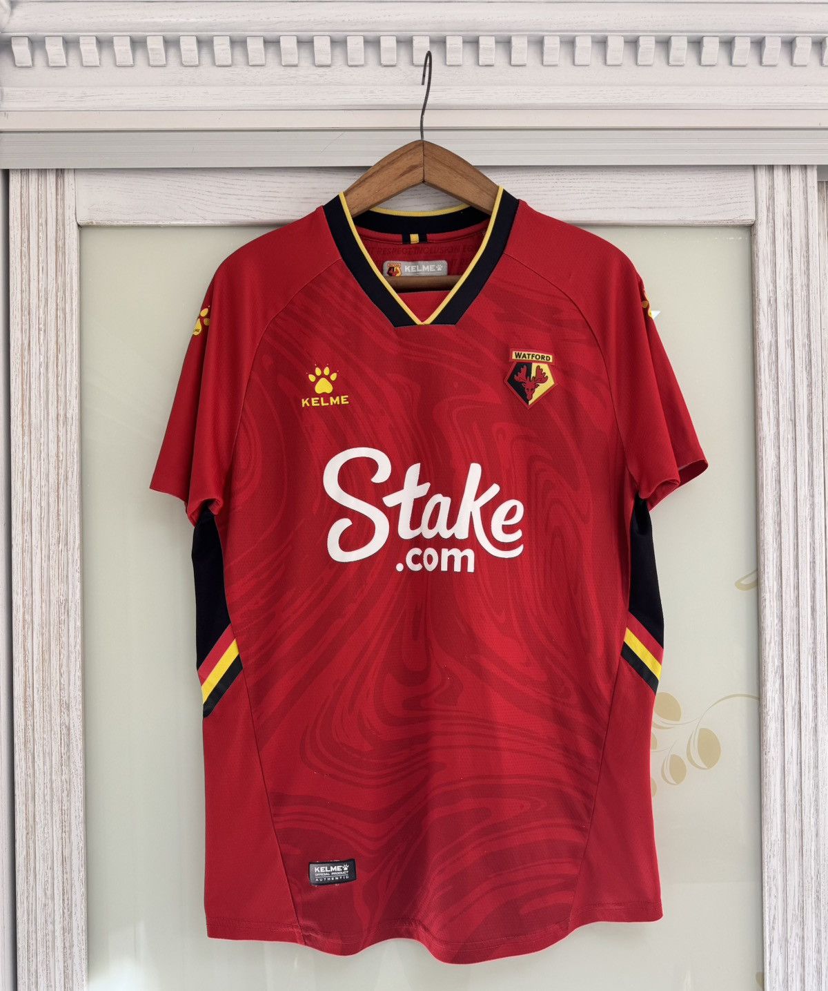 Vintage Watford 2021-2022 Away Soccer Jersey Football Shirt Kit Size US M / EU 48-50 / 2 - 1 Thumbnail