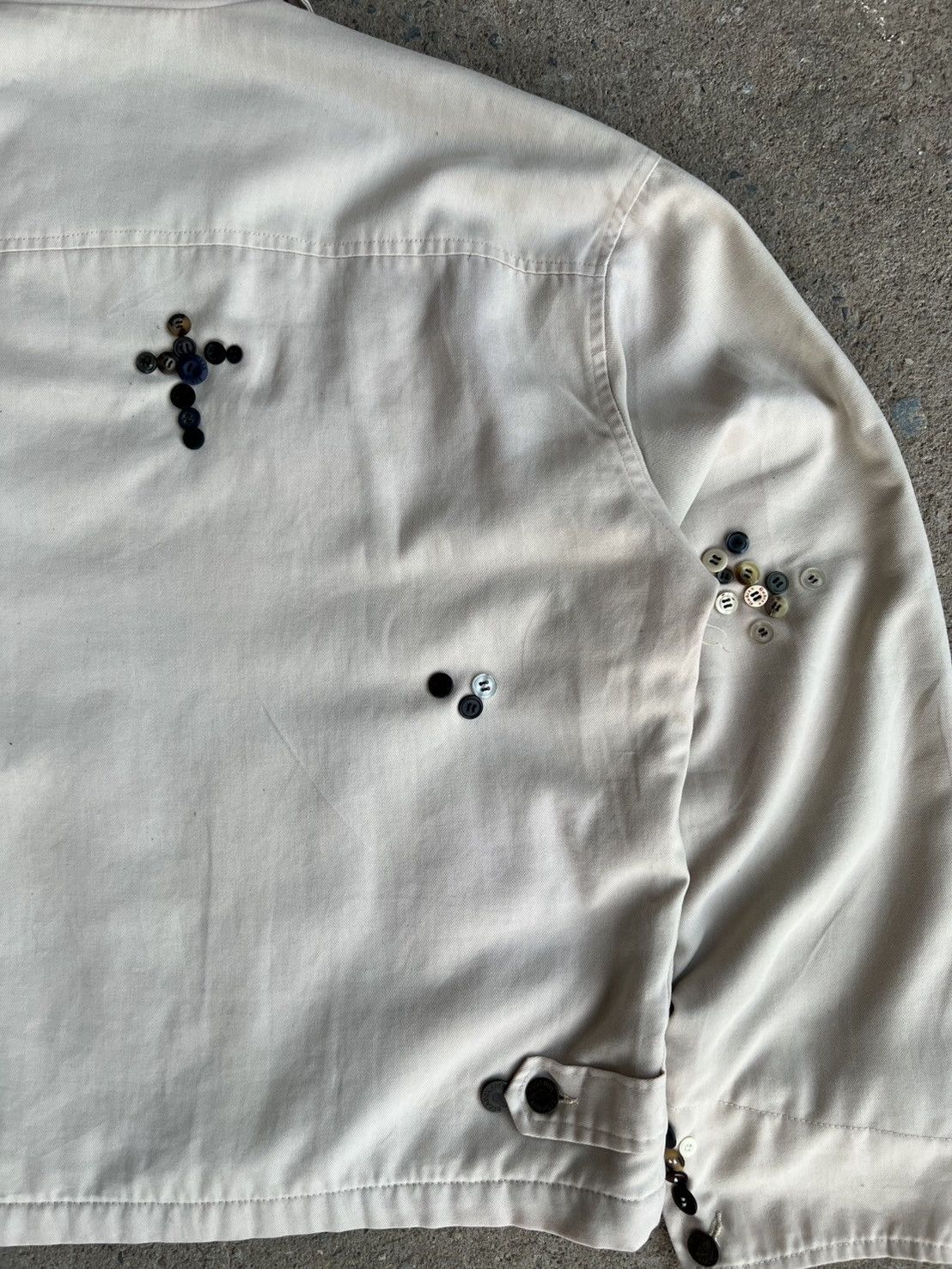 Handmade Vintage Multiple buttons Jacket Size US M / EU 48-50 / 2 - 9 Thumbnail