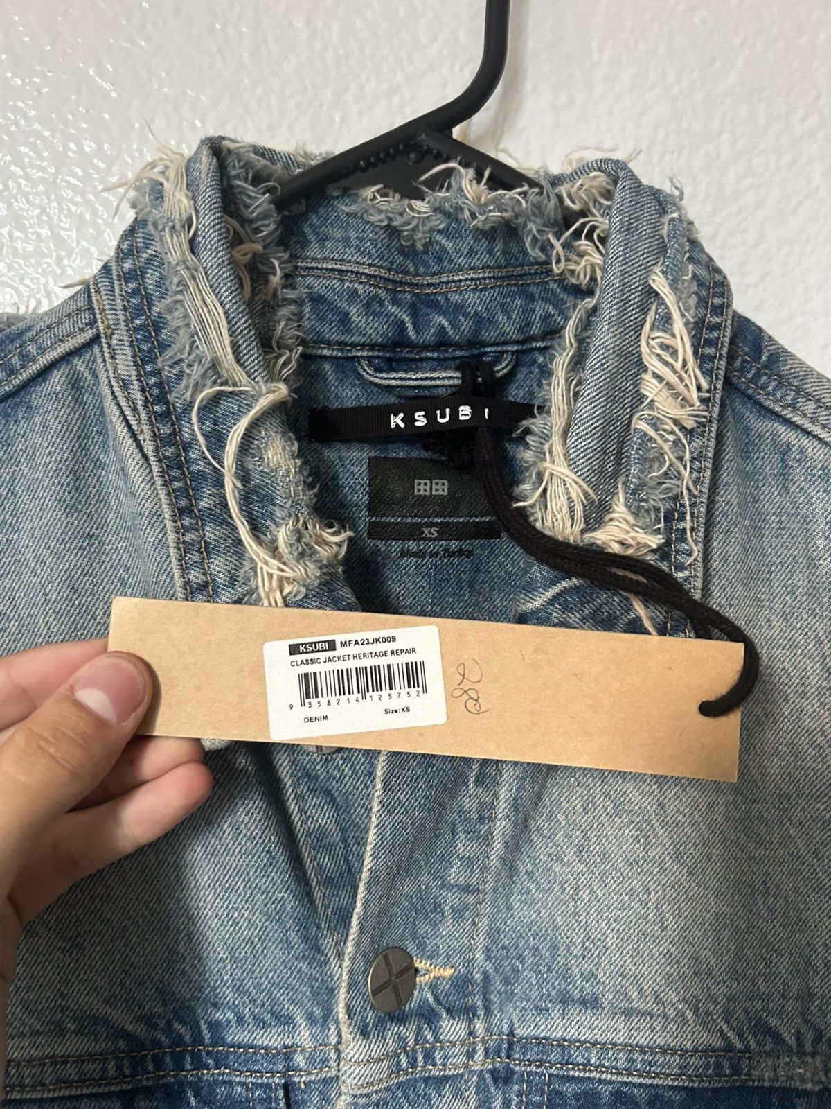 Ksubi Ksubi Heritage Repair Denim Jacket Size US XS / EU 42 / 0 - 3 Thumbnail