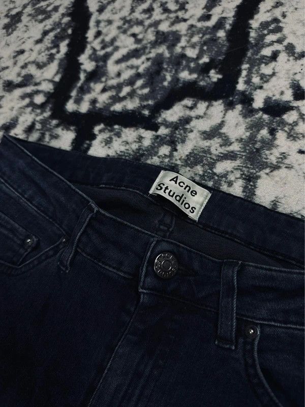 Acne Studios Acne Studios skin 5 jeans deep navy blue 28 32 Size 28" / US 6 / IT 42 - 4 Thumbnail