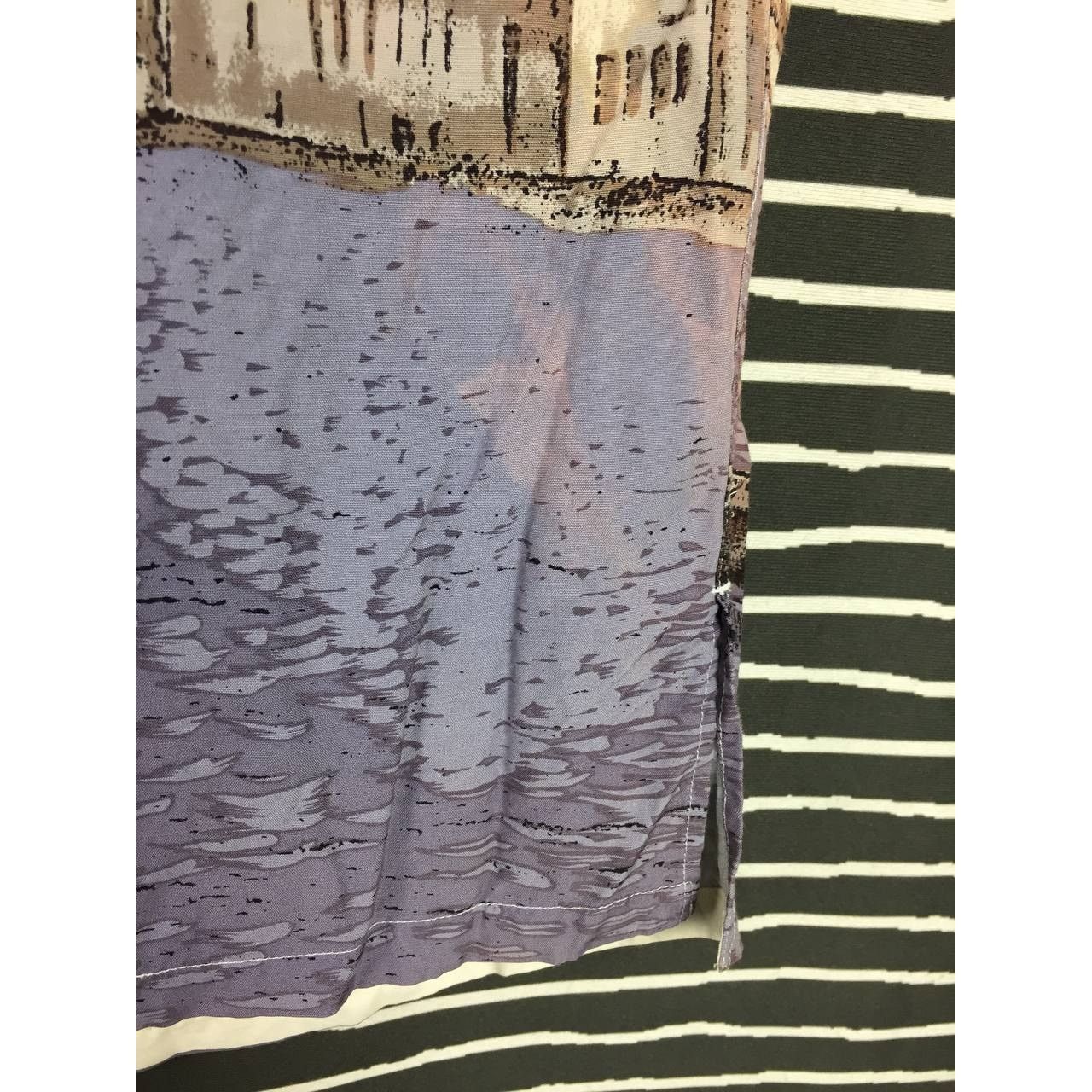 Japanese Brand × Vintage DOMON Japanese Brand Abstract Print Camp Collar Shirt Size US M / EU 48-50 / 2 - 19 Thumbnail