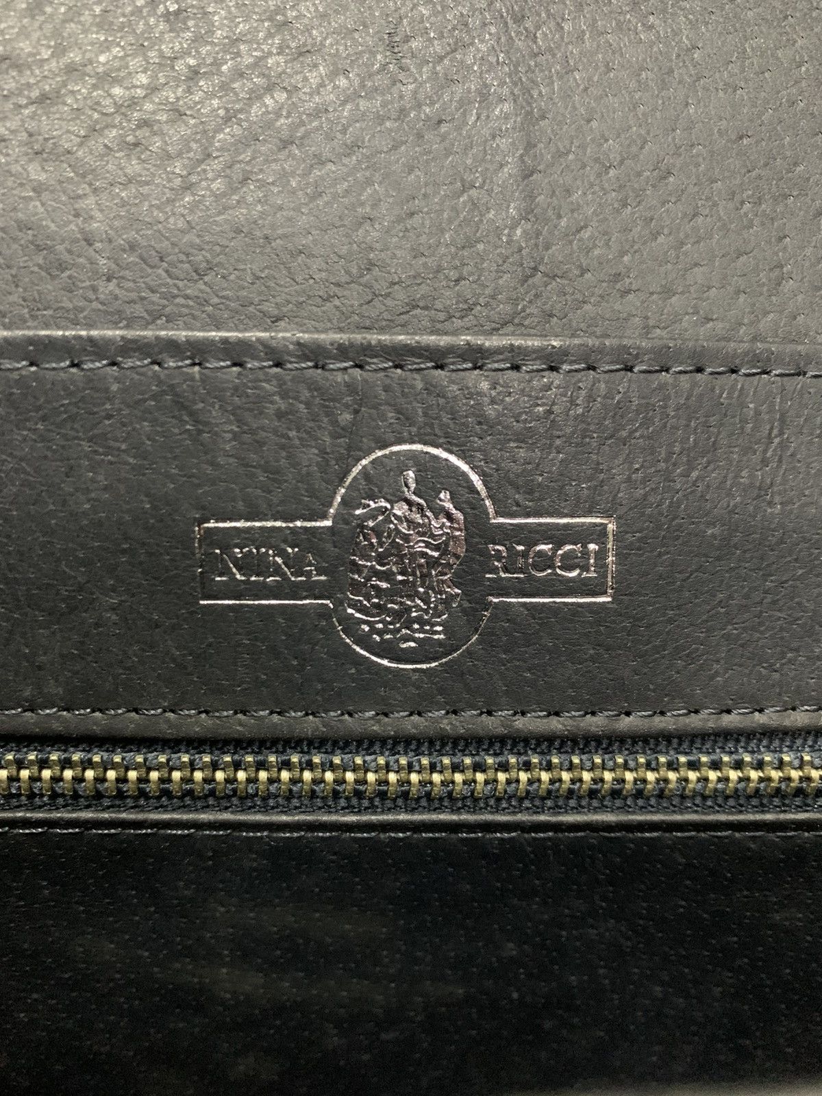 Nina Ricci × Vintage Nina Ricci Giraffe Monogram Shoulder Bag Size ONE SIZE - 14 Thumbnail