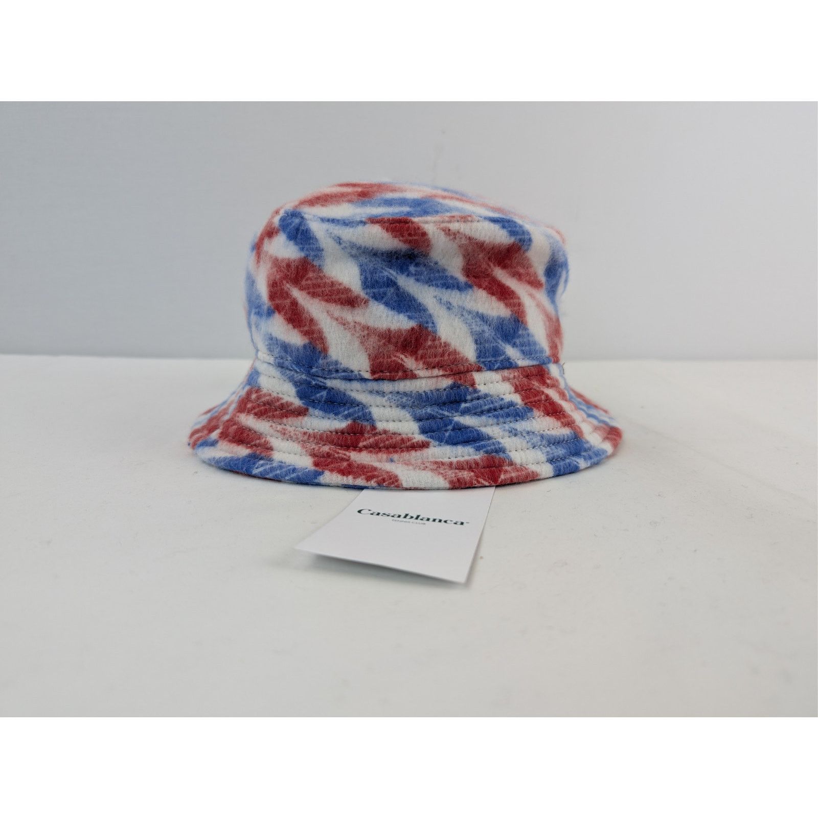 Casablanca o1rshd1 Size: M-L / Aviation Houndstooth Bucket Cap / Hat Size ONE SIZE - 6 Thumbnail