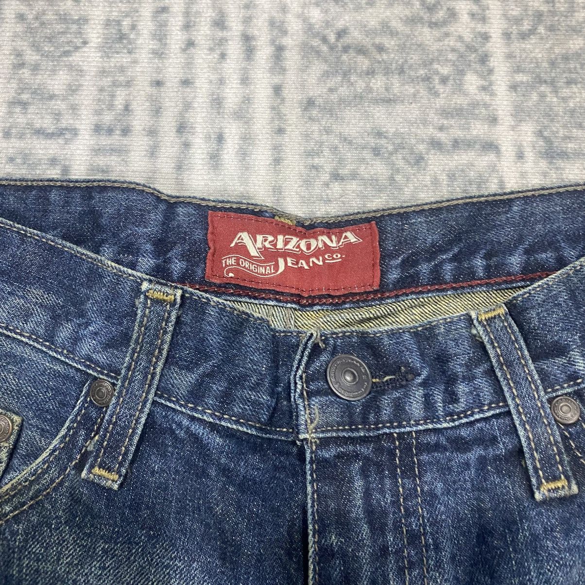 Vintage Sick☠️ Arizona Mud Wash Vintage Jeans Relaxed 90s Dirty Rusty Size US 31 - 8 Thumbnail