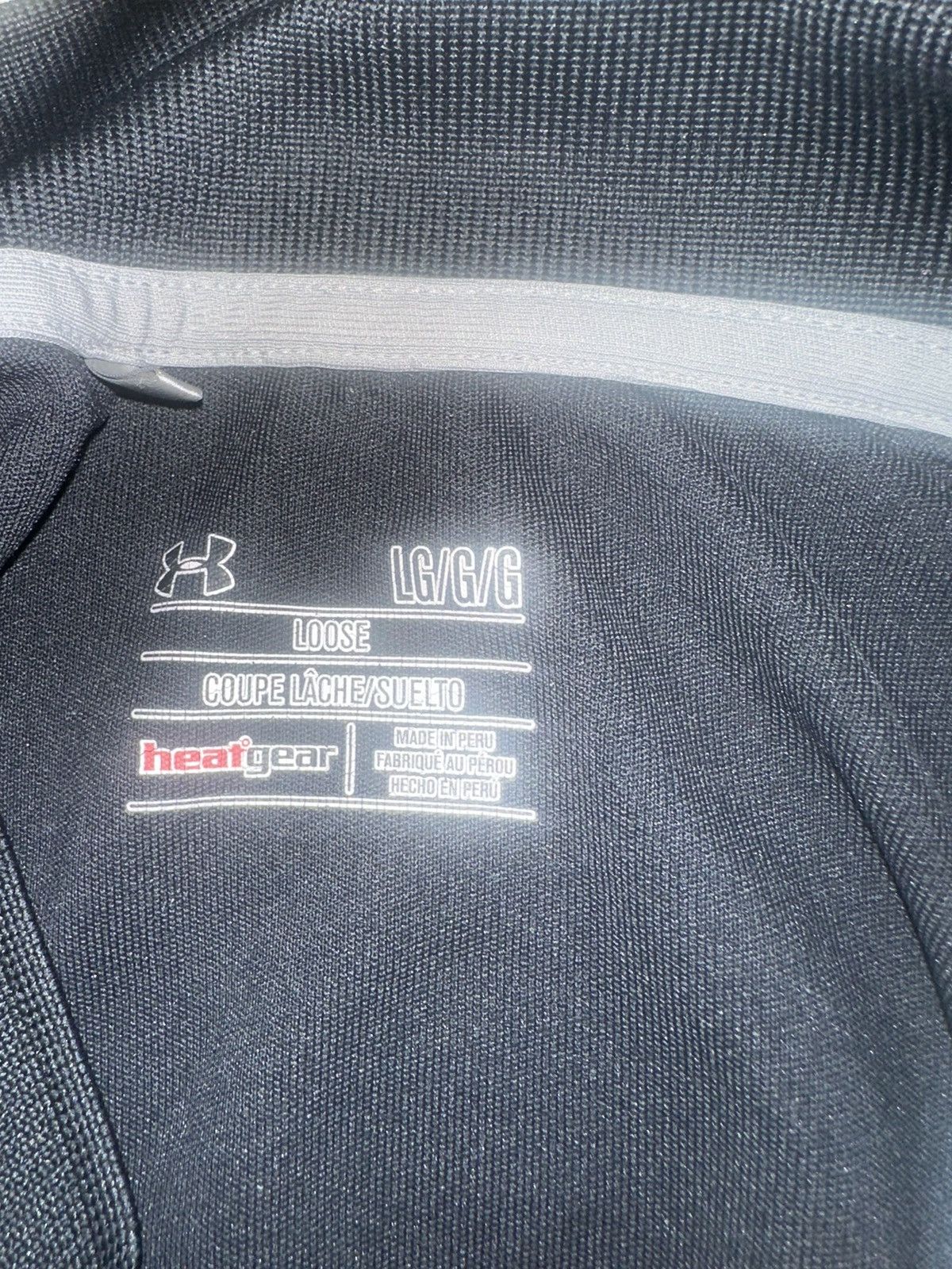 Under Armour Men’s used size L large golf black polo shirt UA Size US L / EU 52-54 / 3 - 3 Thumbnail