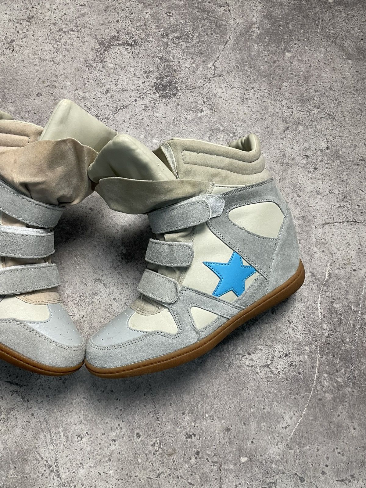 Other Unbranded Isabel Marant Style Beckett High Top Sneakers Size US 10 / IT 40 - 2 Thumbnail