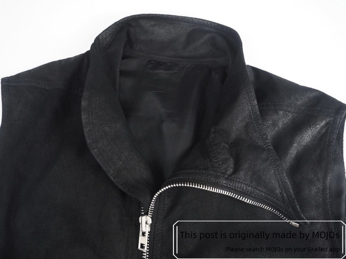 Rick Owens Sz 52 Rick Owens 15SS Archive Leather Vest Size US L / EU 52-54 / 3 - 3 Thumbnail