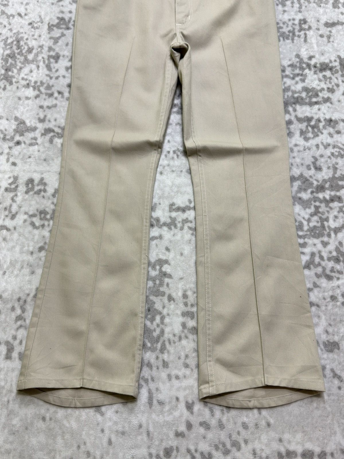 Wrangler Vintage Wrangler Sta-Prest Bootcut Flare Pants 70s Talon Zip Size US 33 - 7 Thumbnail