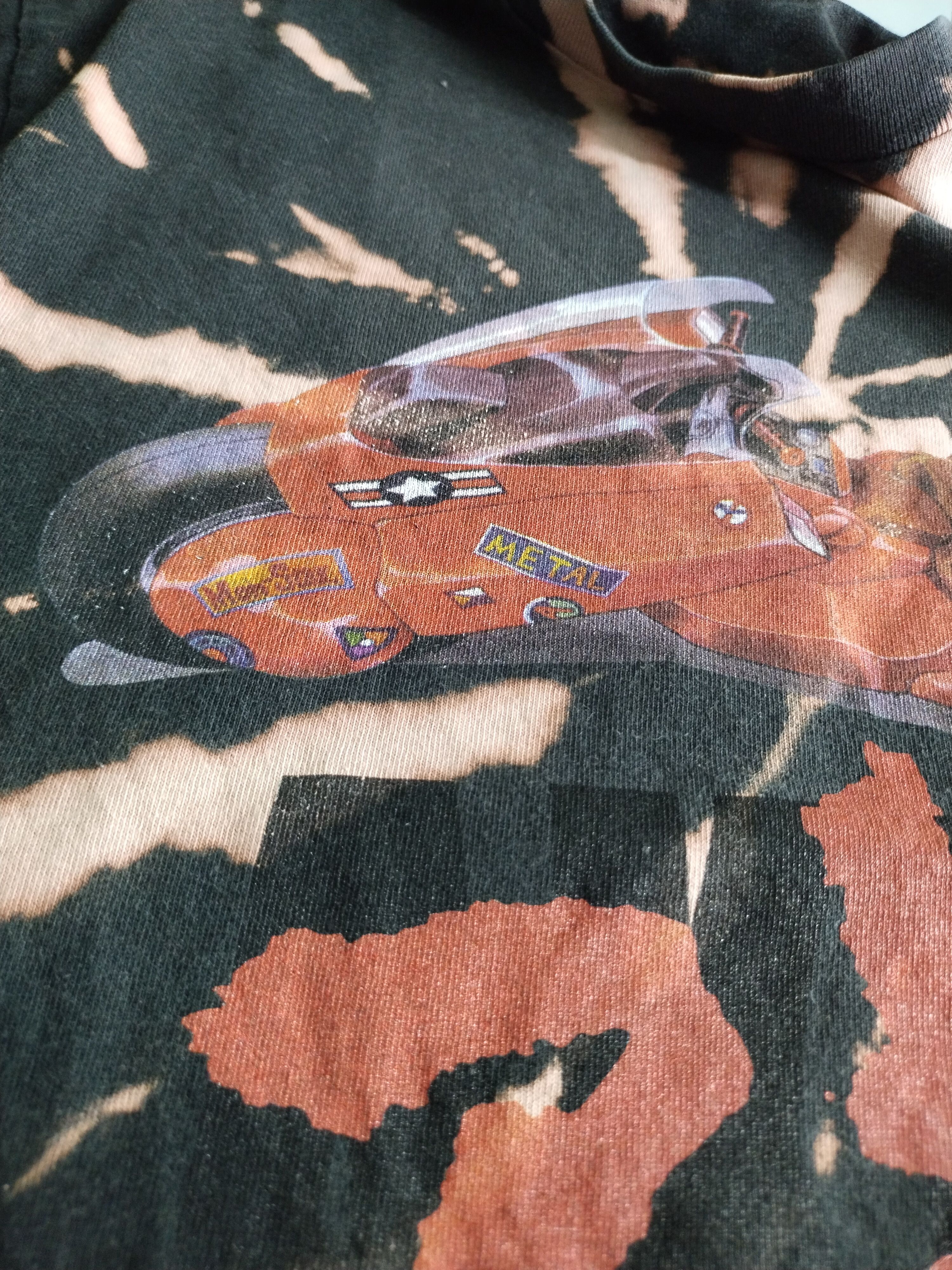 Japanese Brand × Vintage Vtg Akira Tie Die Bootleg Tee Size US M / EU 48-50 / 2 - 9 Thumbnail