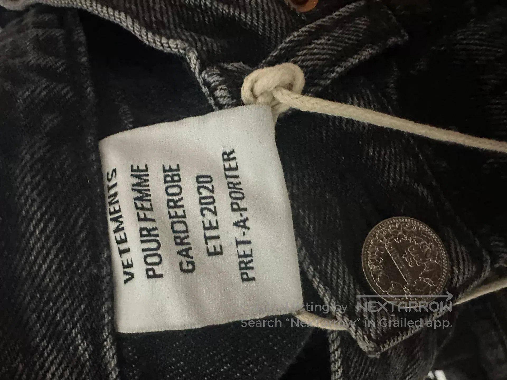 Vetements vetements zip. Size US 26 / EU 42 - 4 Thumbnail