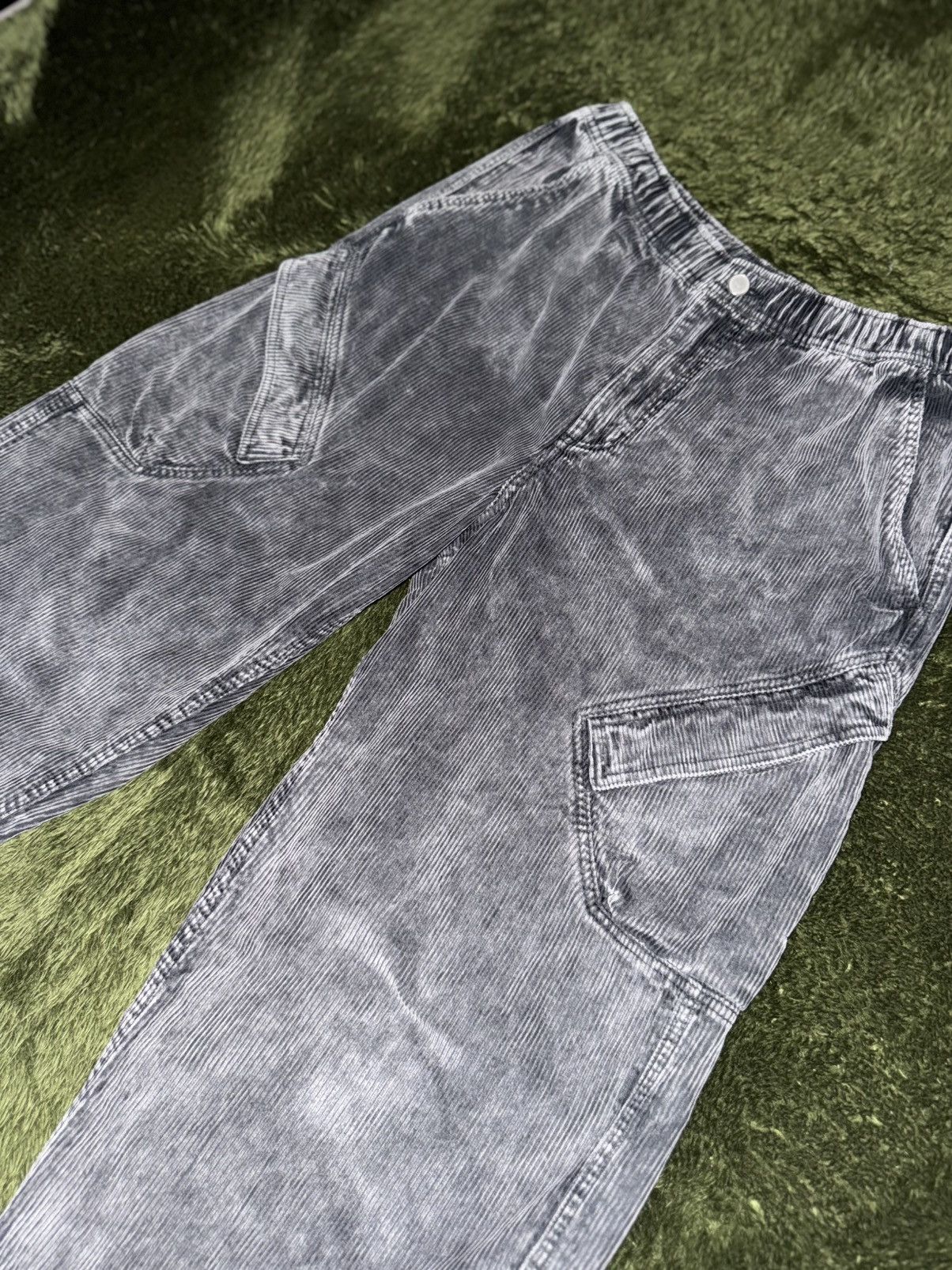 Jordan Brand [L] Jordan Flight Chicago Washed Corduroy Pants Black Grey Size US 36 / EU 52 - 6 Thumbnail
