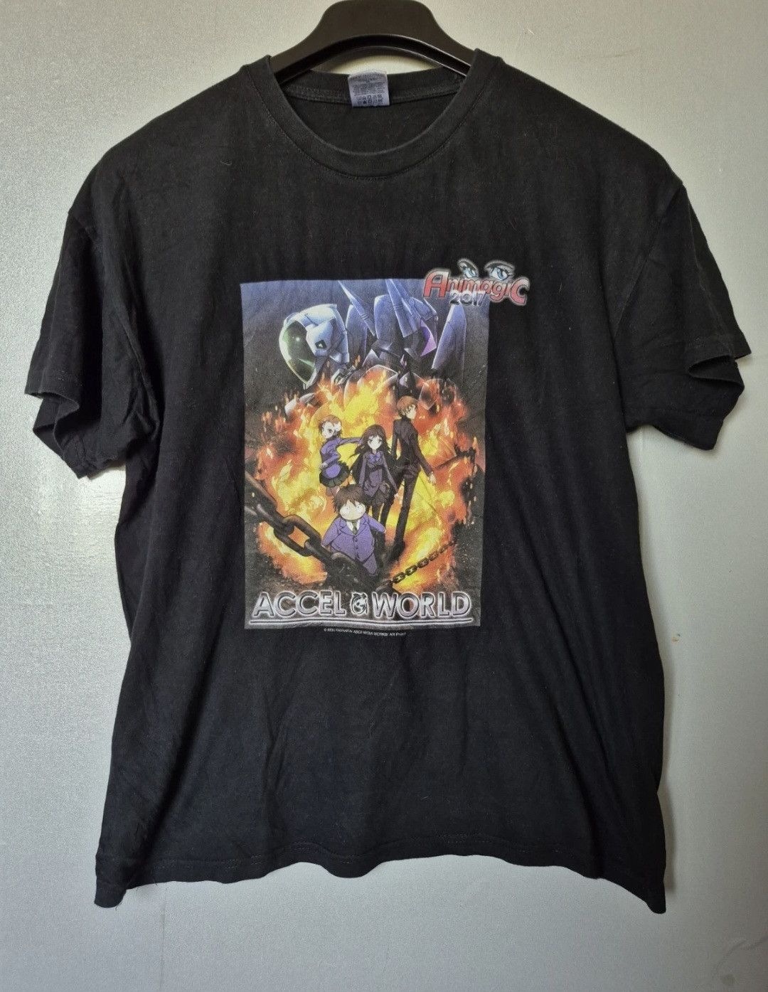 Other Rare Animagic 2017 Accel World Anime T-shirt L Size US M / EU 48-50 / 2 - 1 Thumbnail