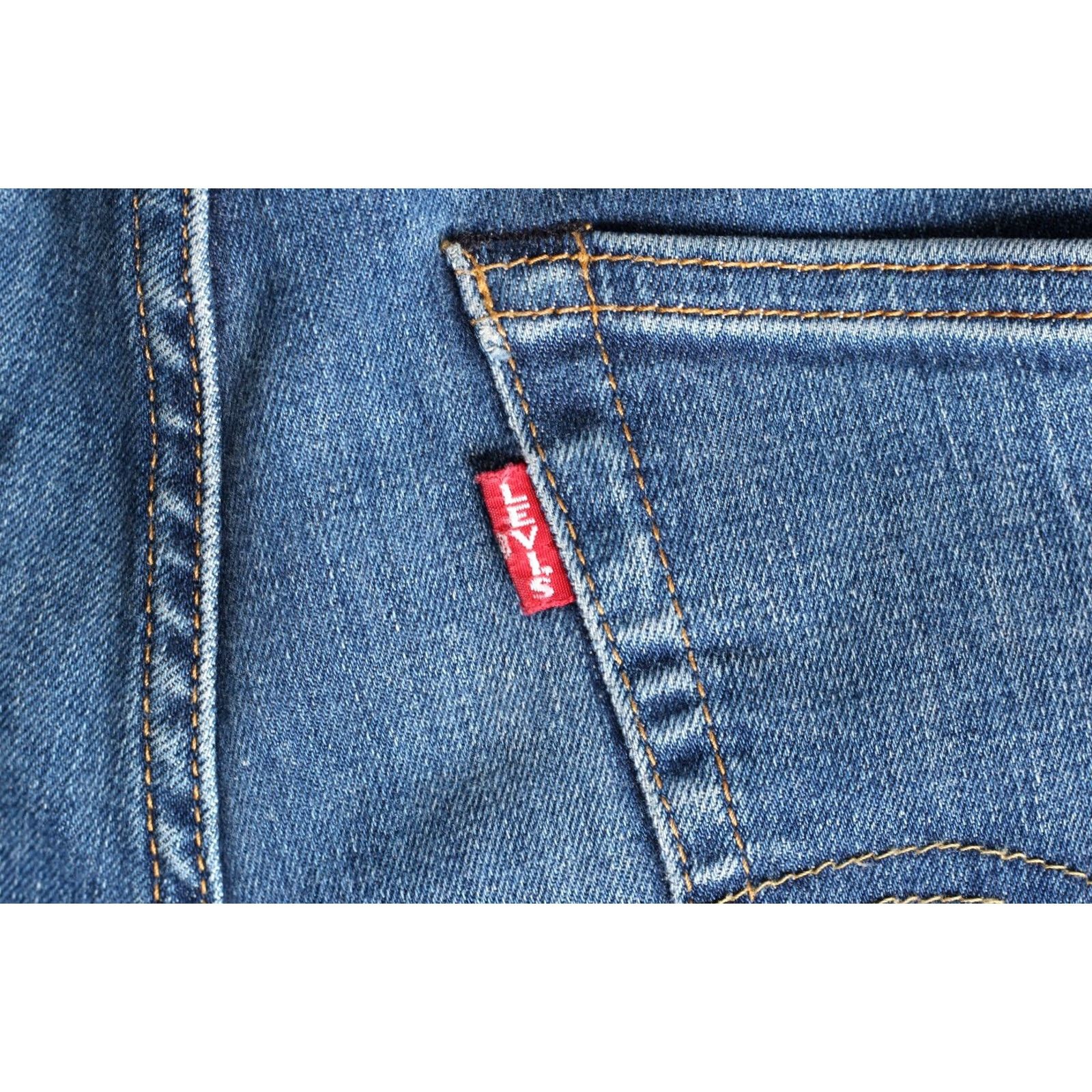 Levi's LEVI’S 512 PREMIUM Big E Slim Tapered Stretch Jeans Men Size 31/30 W31 L30 DZ6424 Blue Denim Slim Rise Mid 10-12 in Regular 5-Pocket Design Jeans Mens Size US 31 - 3 Thumbnail