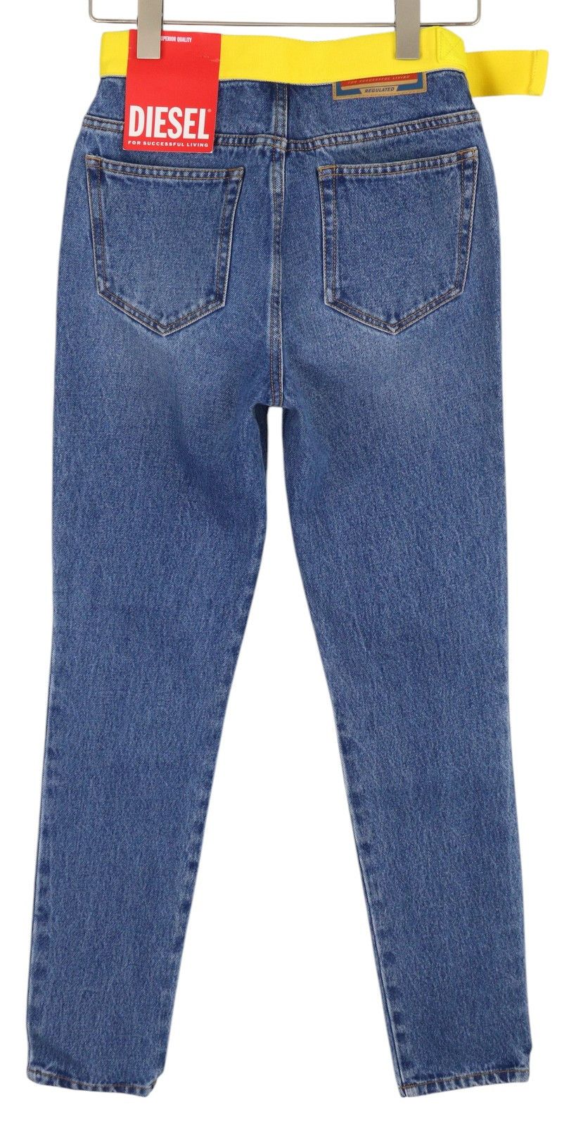 Diesel 1994 0EIAZ W26/L32 Slim Straight High Waist Denim 40677 Size 26" / US 2 / IT 38 - 2 Thumbnail