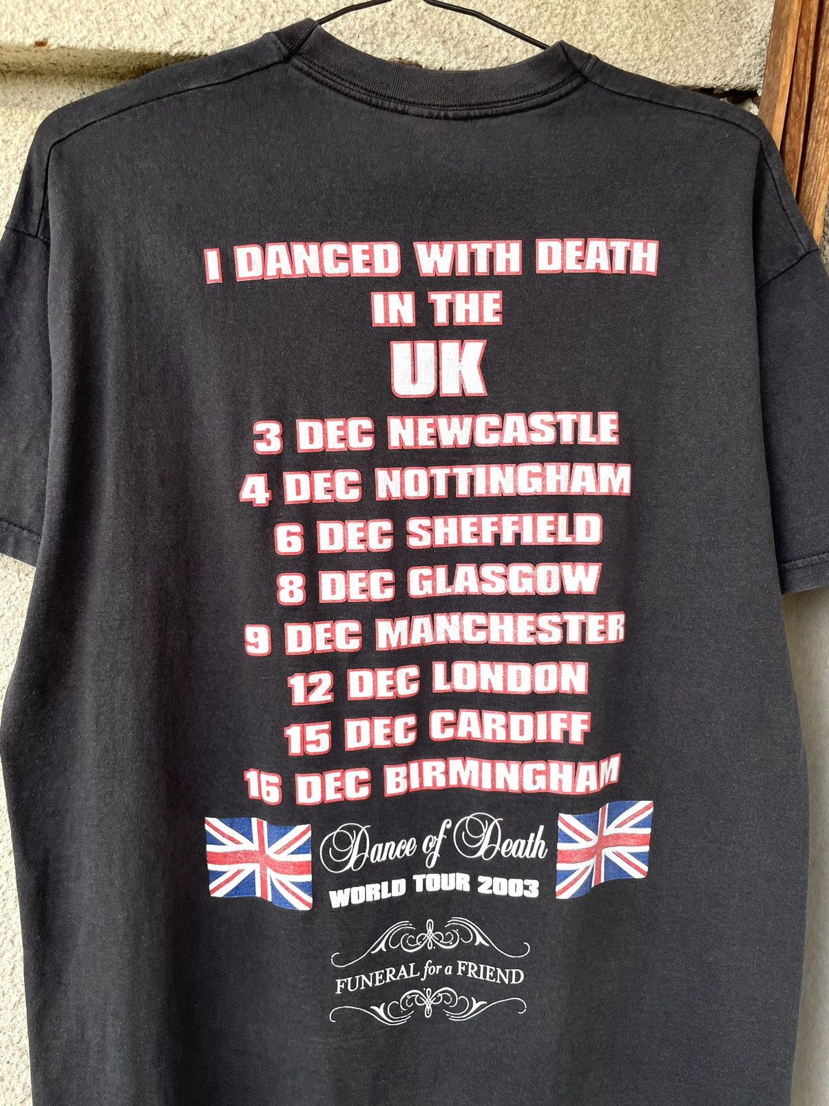 Band Tees Vintage 2003 Iron Maiden Dance Of Death World Tour T-Shirt Size US L / EU 52-54 / 3 - 10 Thumbnail