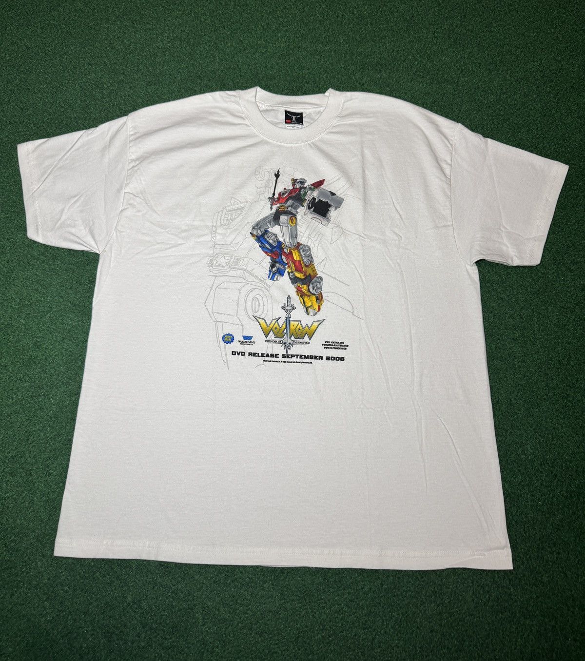 Vintage Voltron Defender Of The Universe DVD Anime Y2K XL T Shirt Size US XL / EU 56 / 4 - 1 Thumbnail
