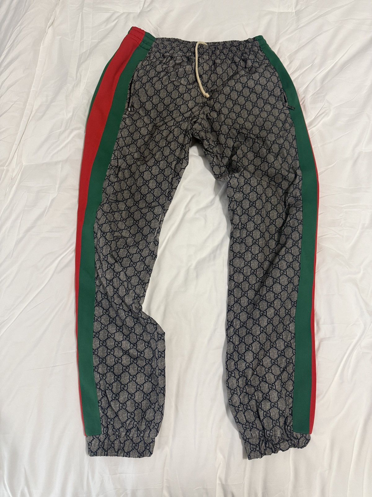 Gucci Monogram Track Sweatpants side Medium