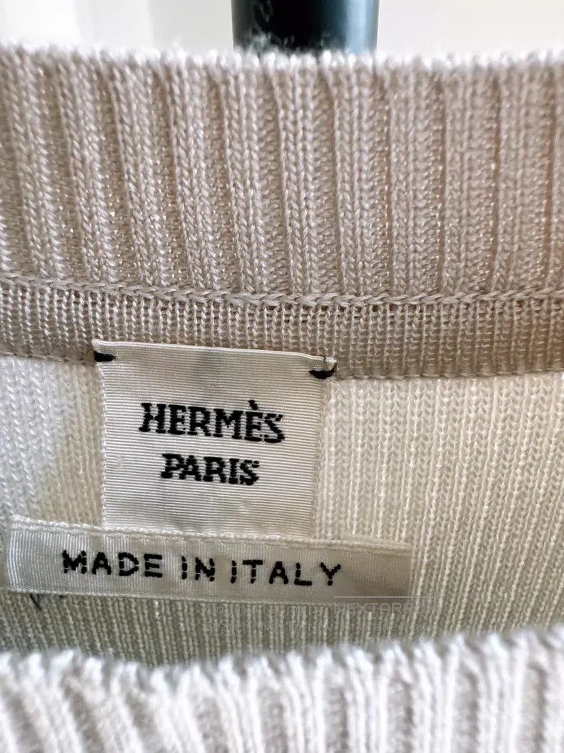 Hermes Hermes Colorful Silk and Colorful Knit Top Size XXS / US 00 / IT 34 - 5 Thumbnail