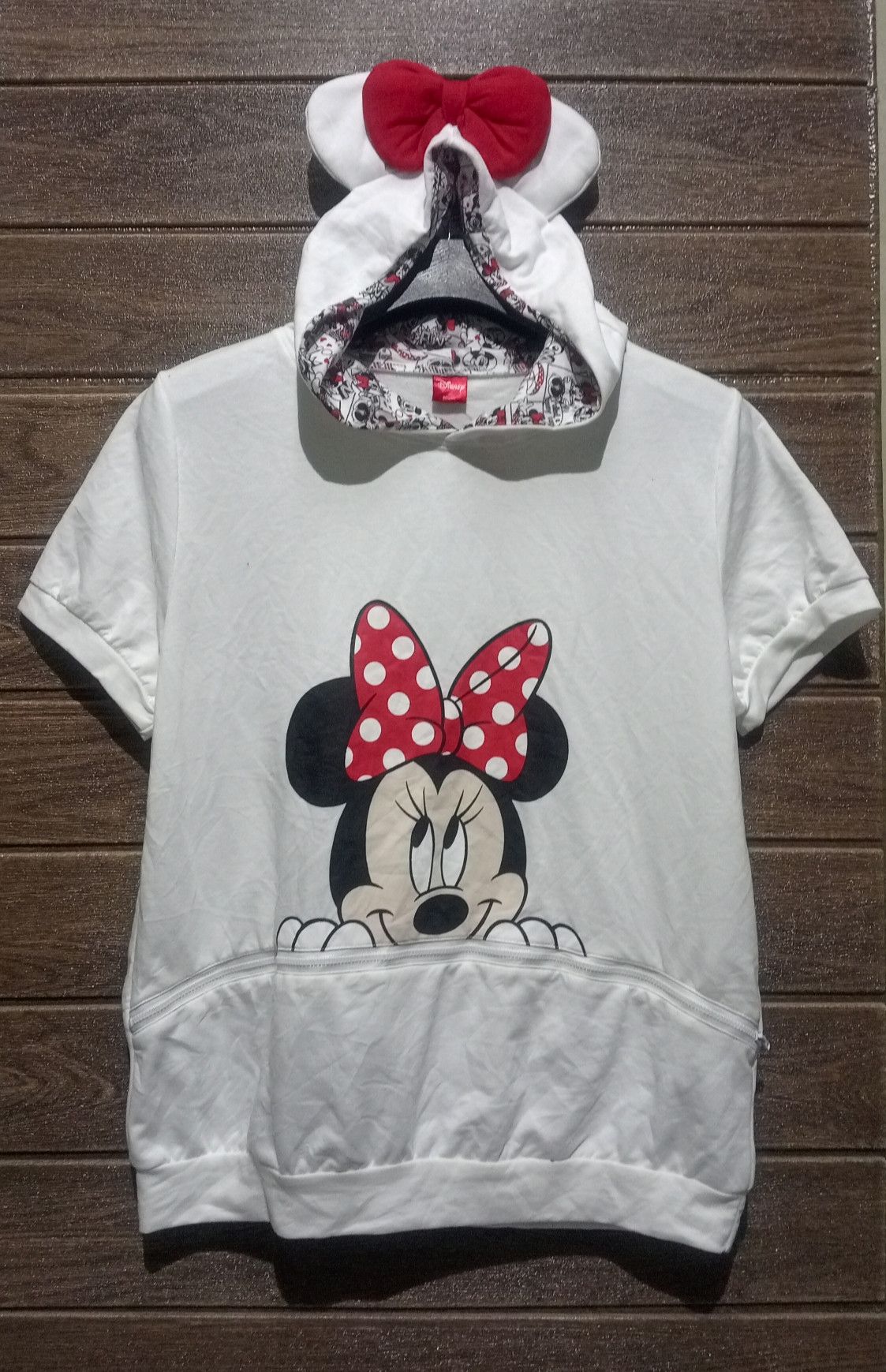 Disney Vintage Disney Minnie Mouse Deadstock Hoodie Size M / US 6-8 / IT 42-44 - 1 Thumbnail