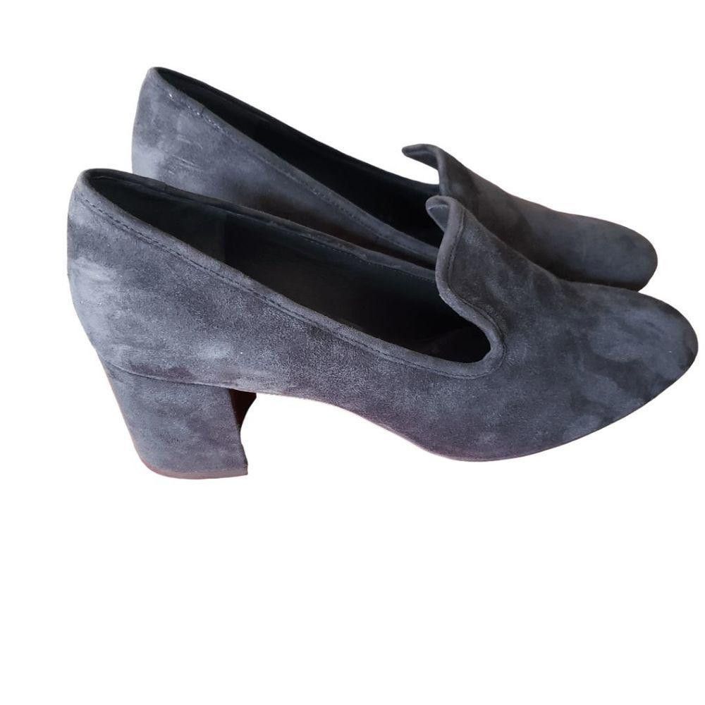 Lauren Ralph Lauren CT1459 Ralph Laure Ladies Gray Suede Shoes Size 10B Size US 10 / IT 40 - 1 Thumbnail