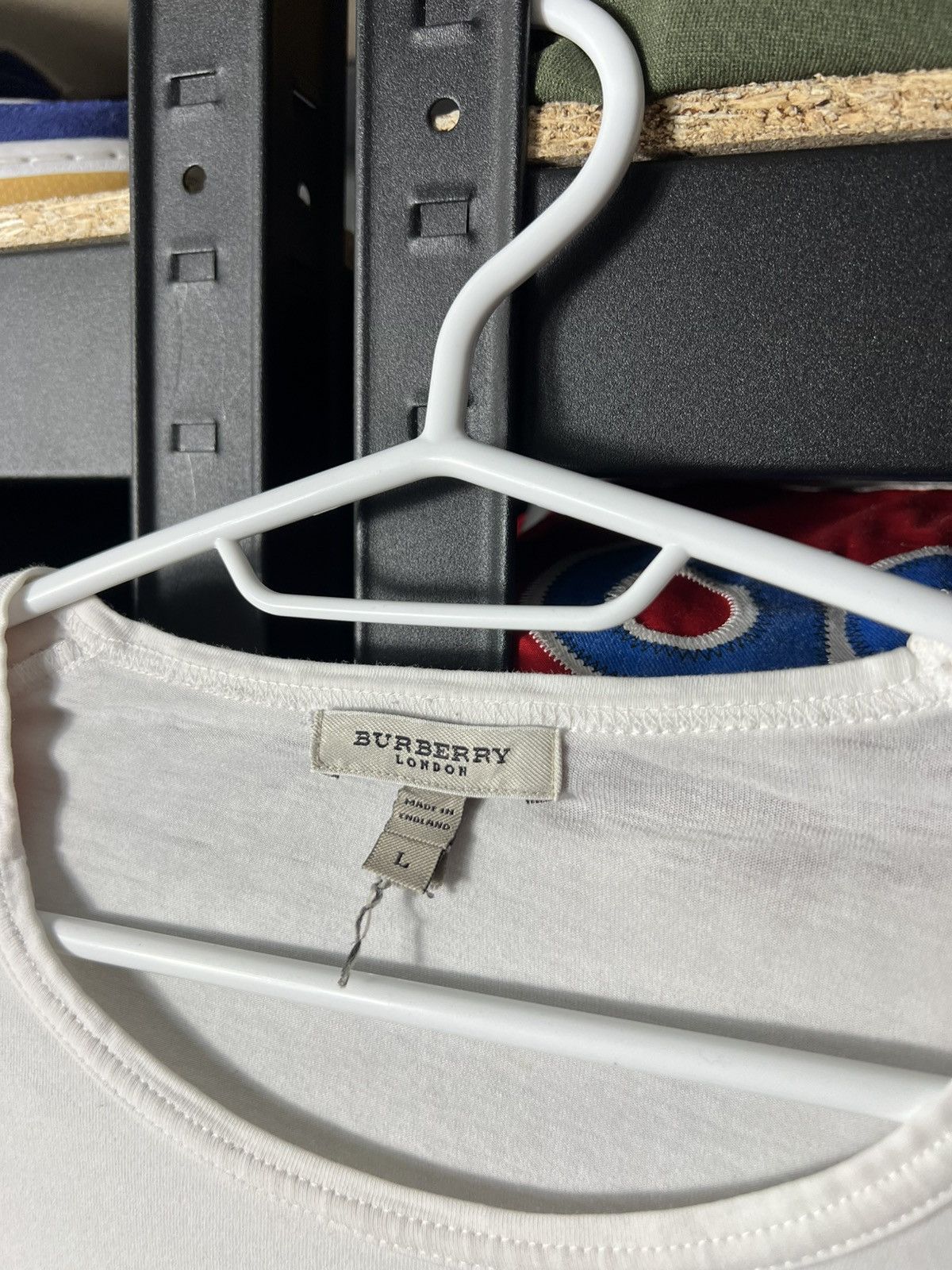 Burberry Vintage Burberry Women’s Long Sleeve Size L 🇬🇧 Size L / US 10 / IT 46 - 4 Thumbnail