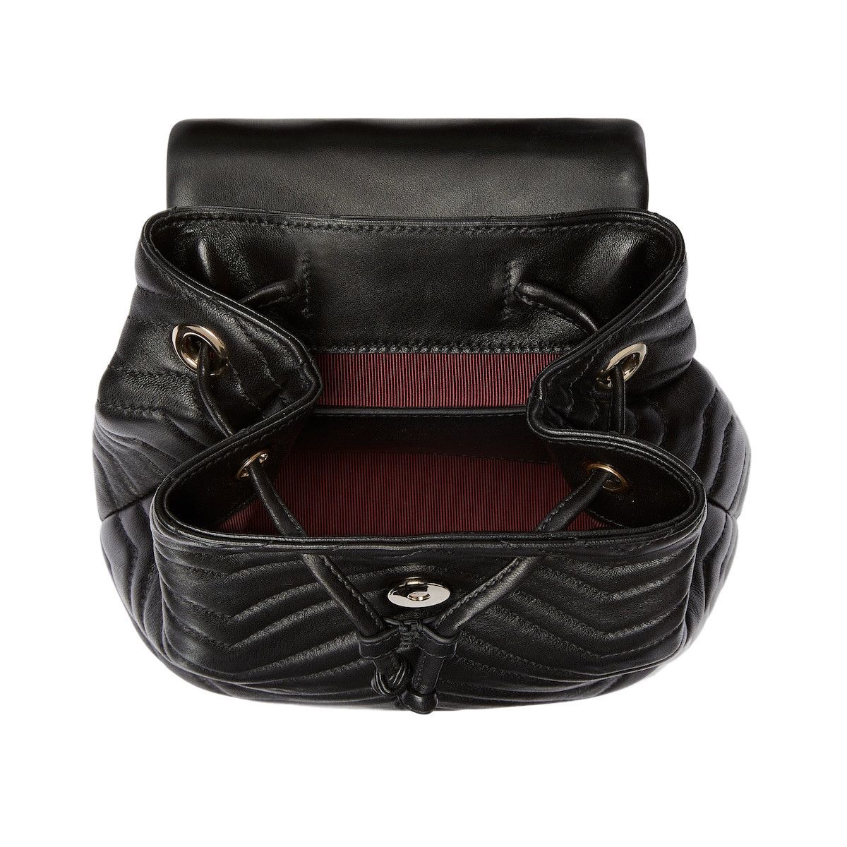Gucci GUCCI GG Marmont Mini $2950 Black Backpack New & Authentic Size ONE SIZE - 4 Thumbnail